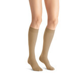 Jobst Opaque Knee Compression Socks CCL2 Closed Toe Size 5 Natural