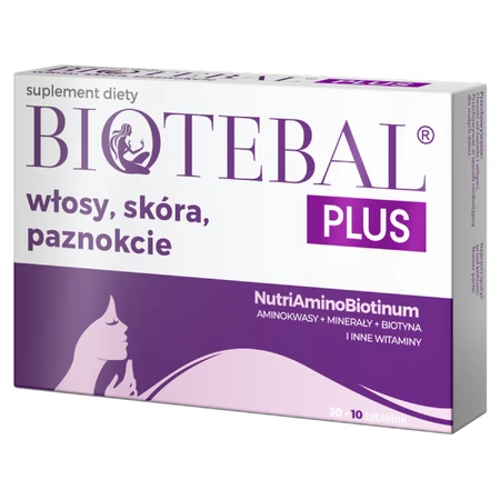 Biotebal Plus Haare, Haut, Nägel, 30 Tabletten + 10 Tabletten gratis