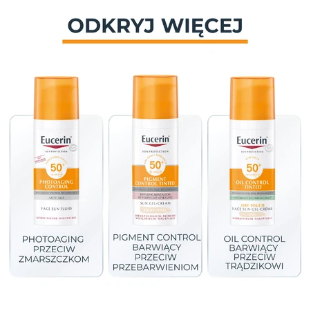 Eucerin Sun Allergy Protect, gel-crème voor gezicht en lichaam, SPF 50+, 150 ml 