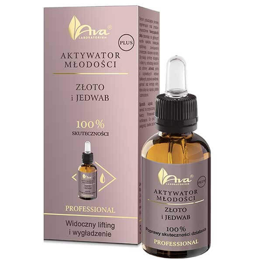 Comprar Ava Youth Activator Plus, suero facial de oro y seda, 30 ml Ava Youth Activator Plus, suero facial de oro y seda, 30 ml