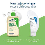 CeraVe, moisturizing foaming oil with ceramides for washing, 473 ml