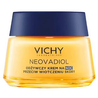 Vichy Neovadiol Post-Menopausia, crema de noche regeneradora contra la flacidez de la piel, 50 ml
