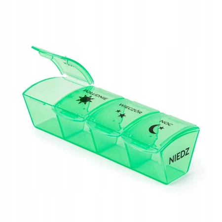 Bifarm, weekly medicine container, 4 compartments