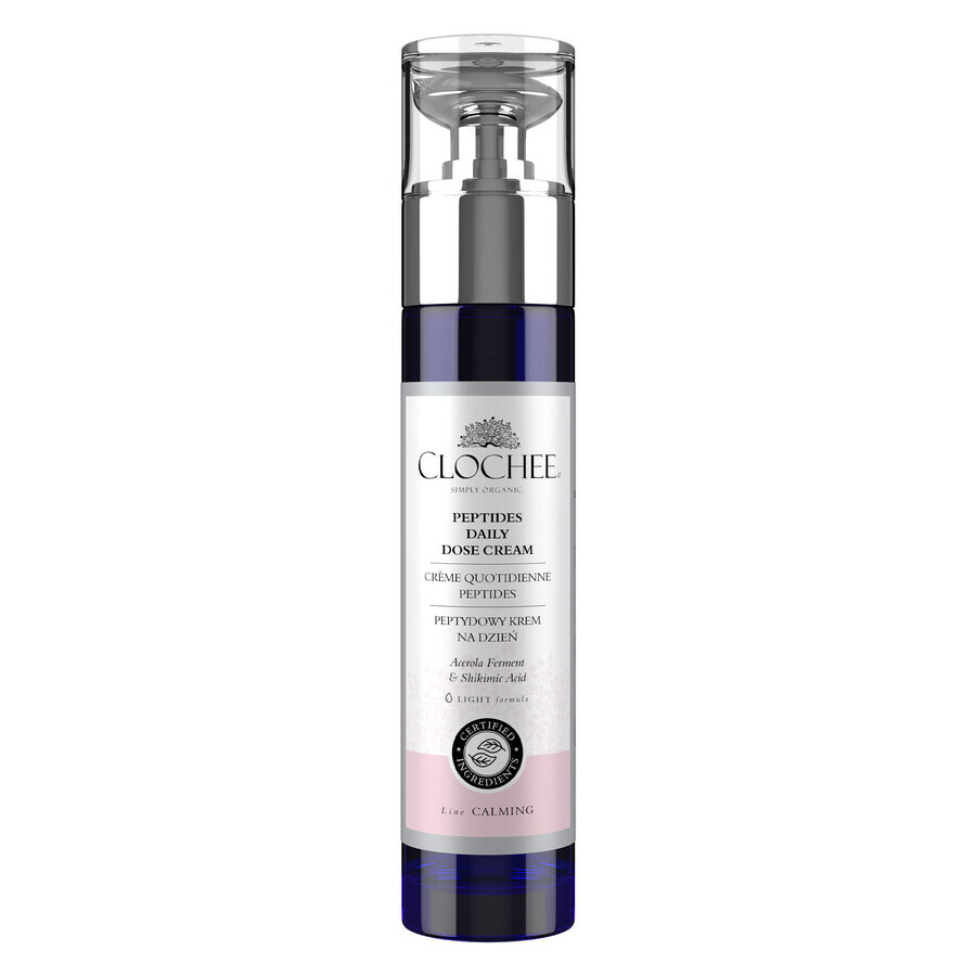 Cumpără Clochee Simply Organic, cremă de zi cu peptide, 50 ml Clochee Simply Organic, cremă de zi cu peptide, 50 ml