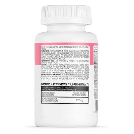 OstroVit MSM, 90 tabletten