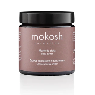 Mokosh, Körperbutter, Sandelholz mit Amber, 120 ml