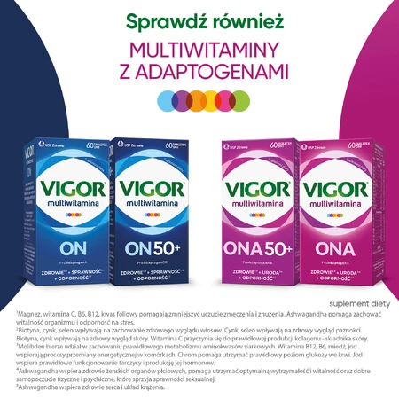 Vigor Multivitamínico Ona, 60 comprimidos