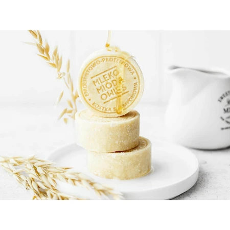 Ministry of Good Soap, Shampoo Bar, Honig, Milch und Hafer, 85 g