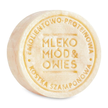 Ministry of Good Soap, Shampoo Bar, Honig, Milch und Hafer, 85 g