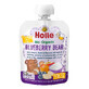 Holle, Mousse de fruits en tube, Blueberry Bear, myrtille, pomme, banane avec yaourt, &#224; partir de 8 mois, 85 g