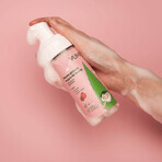 Yumi, spumă facială de curățare profundă, zmeură, rodie, hidratare intensivă, 180 ml