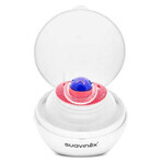 Suavinex Duccio, UV-Sterilisator für Schnuller, weiß, 1 Stk. Suavinex Duccio, UV-Sterilisator für Schnuller, weiß, 1 Stk.
