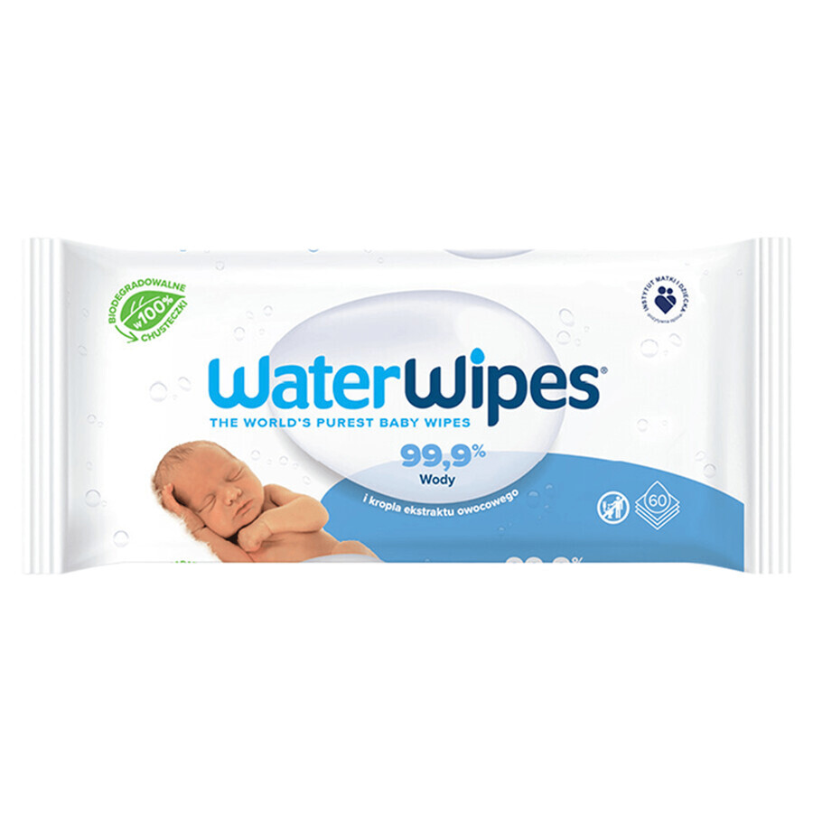 Shop WaterWipes Bio, Feuchttücher, Wasser, ab Geburt, 60 Stück WaterWipes Bio, Feuchttücher, Wasser, ab Geburt, 60 Stück