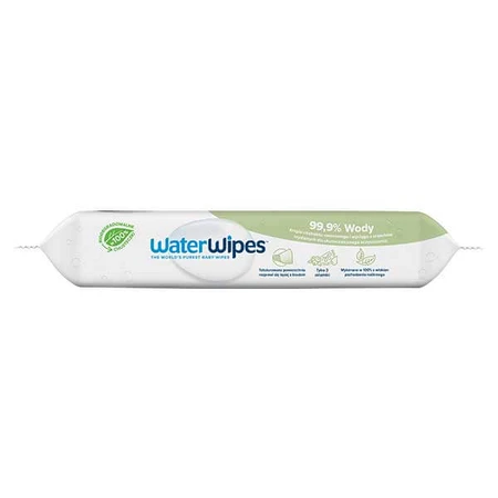 WaterWipes Zeepbes Bio, vochtige doekjes, water met zeepbes-extract, vanaf de geboorte, 60 stuks