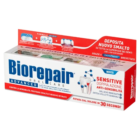 Biorepair Peribioma, tandpasta, bescherming van het tandvlees, fluoridevrij, 75 ml