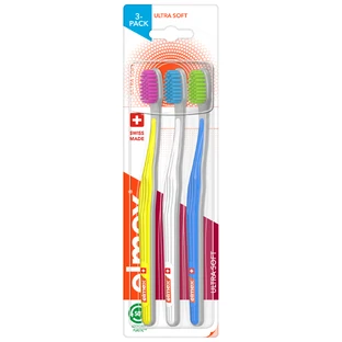 Elmex, Zahnbürste, Ultra Soft, 3 Stück