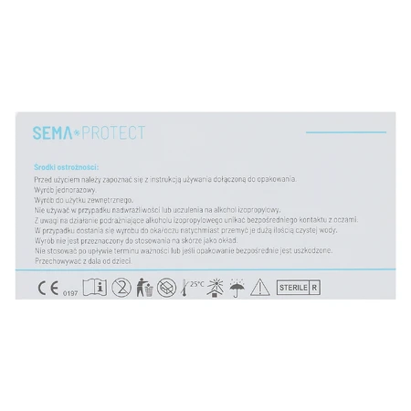 SEMA Protect, Desinfektionstupfer, 100 Stück.