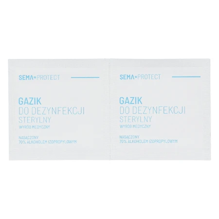 SEMA Protect, Desinfektionstupfer, 100 Stück.
