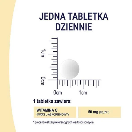 Naturell Vitamine C voor kinderen 50 mg, vlierbessen- en appelsmaak, 60 kauwtabletten