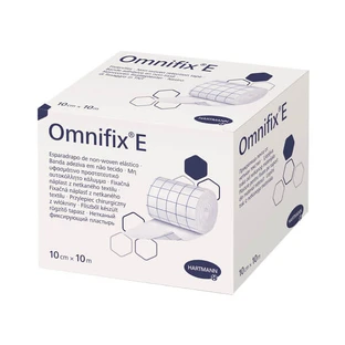 Omnifix E, adhesivo para fijación de apósitos, 10 cm x 10 m, 1 pieza