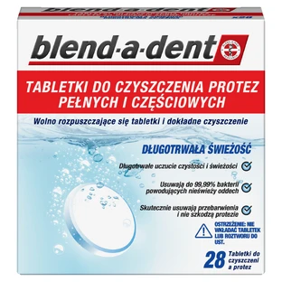 Blend-a-dent Reinigungstabletten für den Zahnersatz, 28 Tabletten