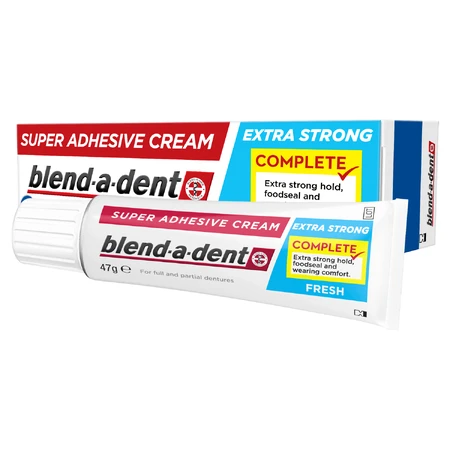 Blend-a-dent Compleet, Kunstgebitlijm, Vers, 47 g