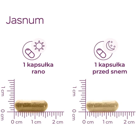 Jasnum, 30 capsules day + 30 capsules night