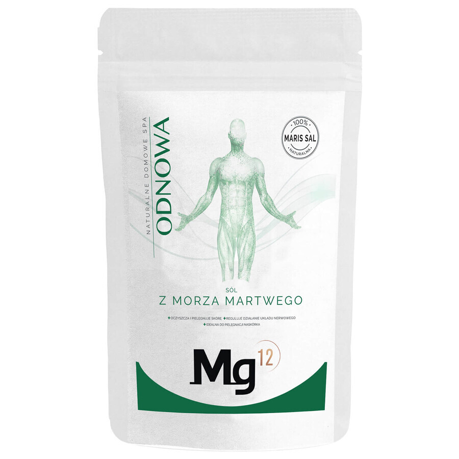 Boutique Mg12 Renewal, sel de la mer morte, 1 kg Mg12 Renewal, sel de la mer morte, 1 kg