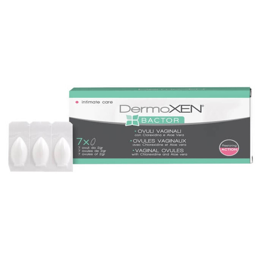Comprar Dermoxen BACTOR óvulo vaginal, 7 piezas, Ekuberg Pharma Dermoxen BACTOR óvulo vaginal, 7 piezas, Ekuberg Pharma