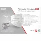 Bisaf BS3, half mask half mask, 6 layers, class FFP3, 1 pc