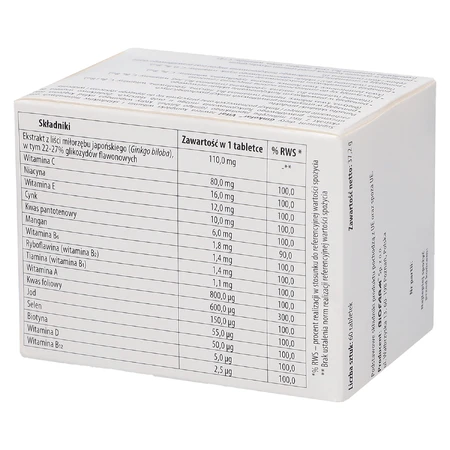 Ginkofar Vital, 60 film-coated tablets