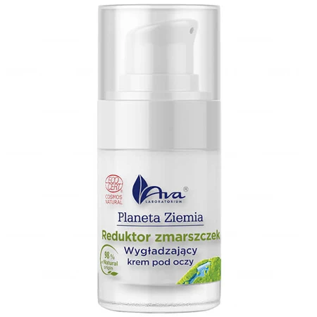 Ava Planeta Ziemia, crème lissante pour les yeux, réducteur de rides, 15 ml