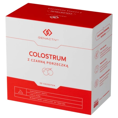 Genactiv Calostro con Grosella Negra, polvo, 3 gx 30 sobres