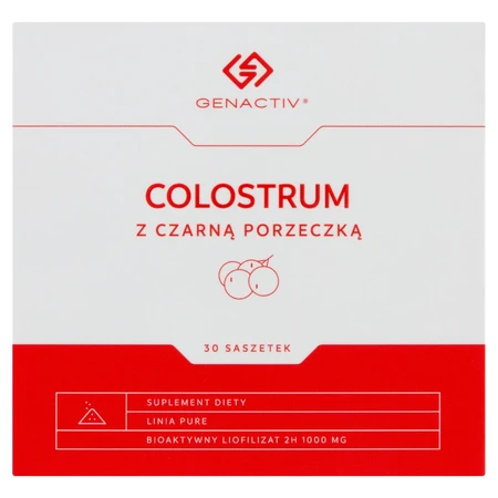 Genactiv Calostro con Grosella Negra, polvo, 3 gx 30 sobres