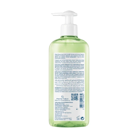 Ducray Extra Doux, dermatological shampoo for frequent use, 400 ml