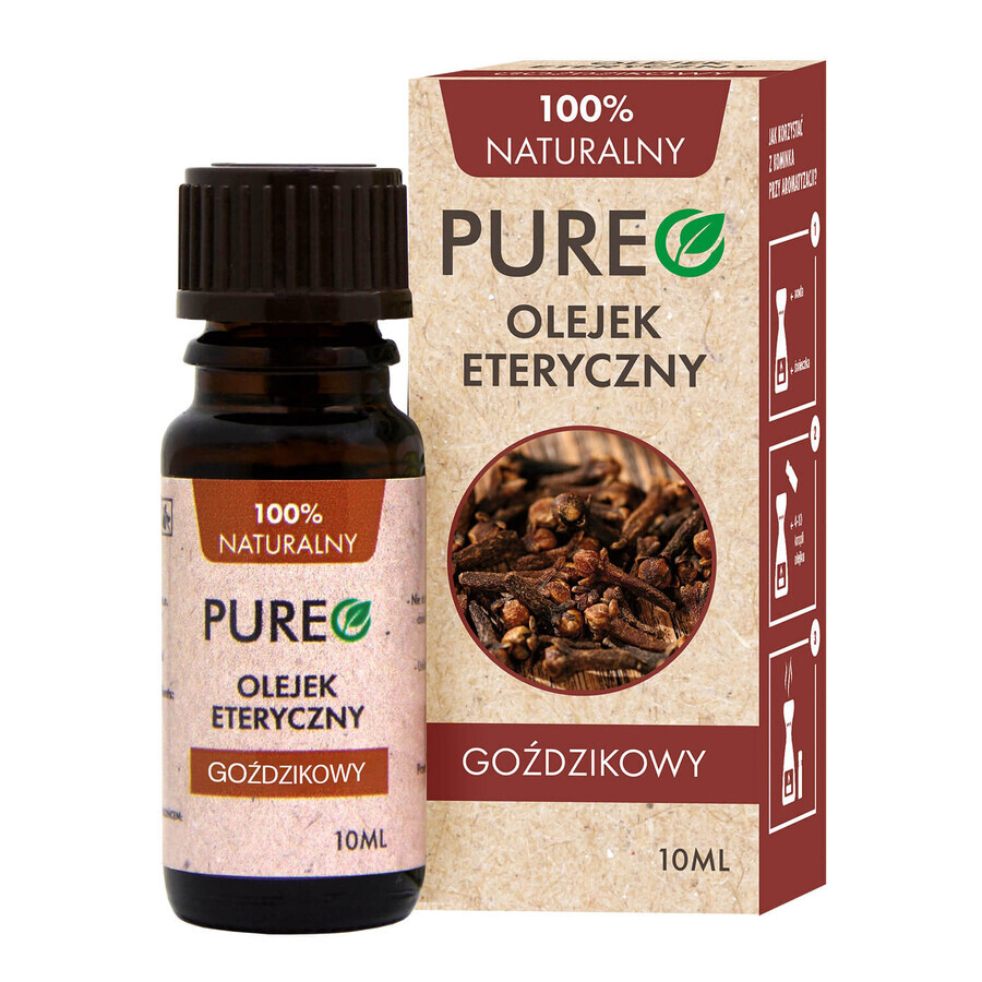 Comprar Pureo, aceite esencial de clavo, 10 ml Pureo, aceite esencial de clavo, 10 ml