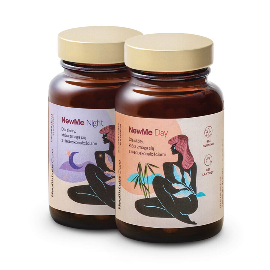Health Labs NewMe Day Set, 30 capsules + night, 30 capsules