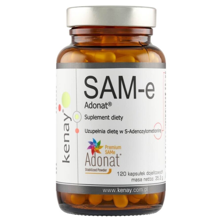 Comprar Kenay SAM-e Adonat, 120 cápsulas Kenay SAM-e Adonat, 120 cápsulas
