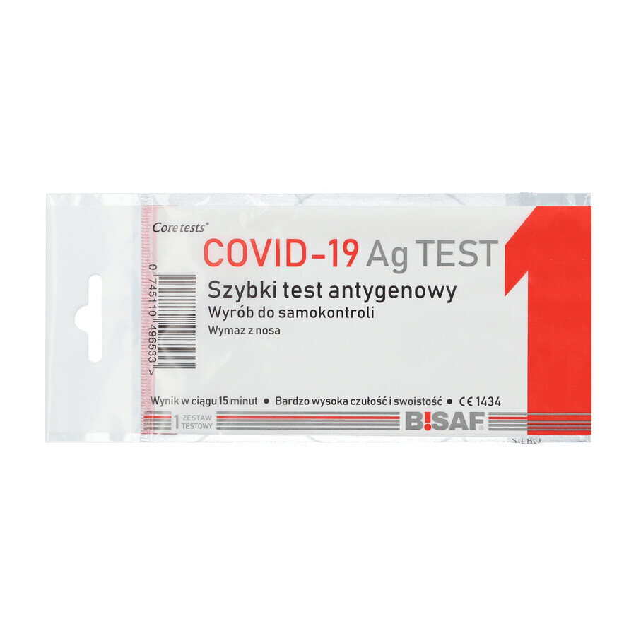 Bisaf, COVID-19 Ag Test, COVID-19 rapid antigen test, 1 pc