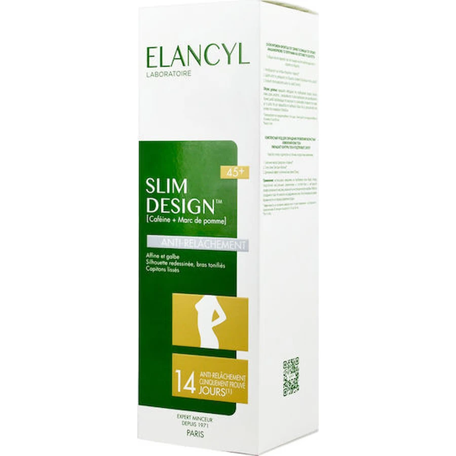 Elancyl Slim Design 45+, crème corporelle contre le relâchement cutané, 200 ml