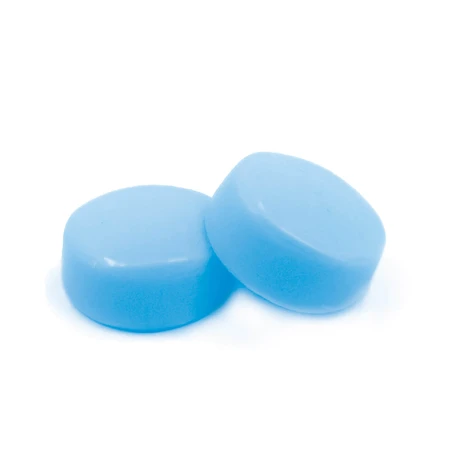 Haspro, gegoten oordopjes, blauw, 12 stuks