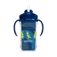 Dr Brown's, taza térmica con pajita y asas, azul, a partir de 12 meses, 300 ml