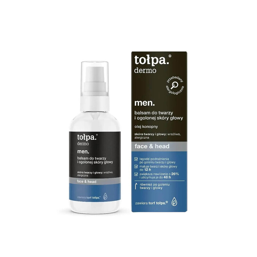 Comprar Tołpa Dermo Men Face & Head, bálsamo para la cara y el cuero cabelludo afeitado, 75 ml Tołpa Dermo Men Face & Head, bálsamo para la cara y el cuero cabelludo afeitado, 75 ml