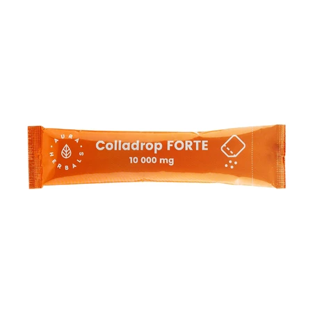 Aura Herbals Colladrop Forte Colágeno 10000 mg, 30 sobres