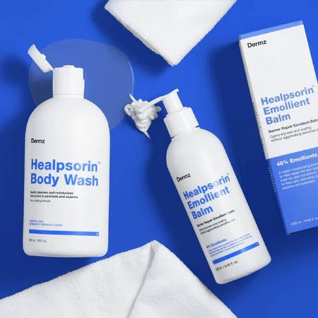 Healpsorin Emollient Balm, barrier body lotion, 250 ml