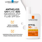 La Roche-Posay Anthelios UVMune 400, invisible protective fluid, SPF 50+, 50 ml La Roche-Posay Anthelios UVMune 400, invisible protective fluid, SPF 50+, 50 ml