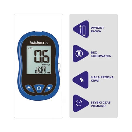 MultiSure GK, bloedglucose- en ketonencontrolesysteem