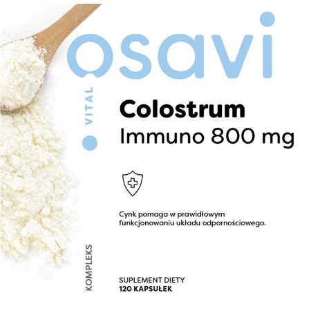 Osavi Vital Colostrum Immuno 800 mg, 120 Kapseln