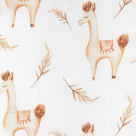 Bocioland, bamboo diaper, 30 x 30 cm, alpaca, 1 pc