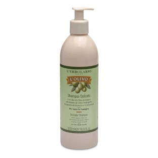 L'Erbolario L'Olivo, champú suave para el cabello para toda la familia, 500 ml